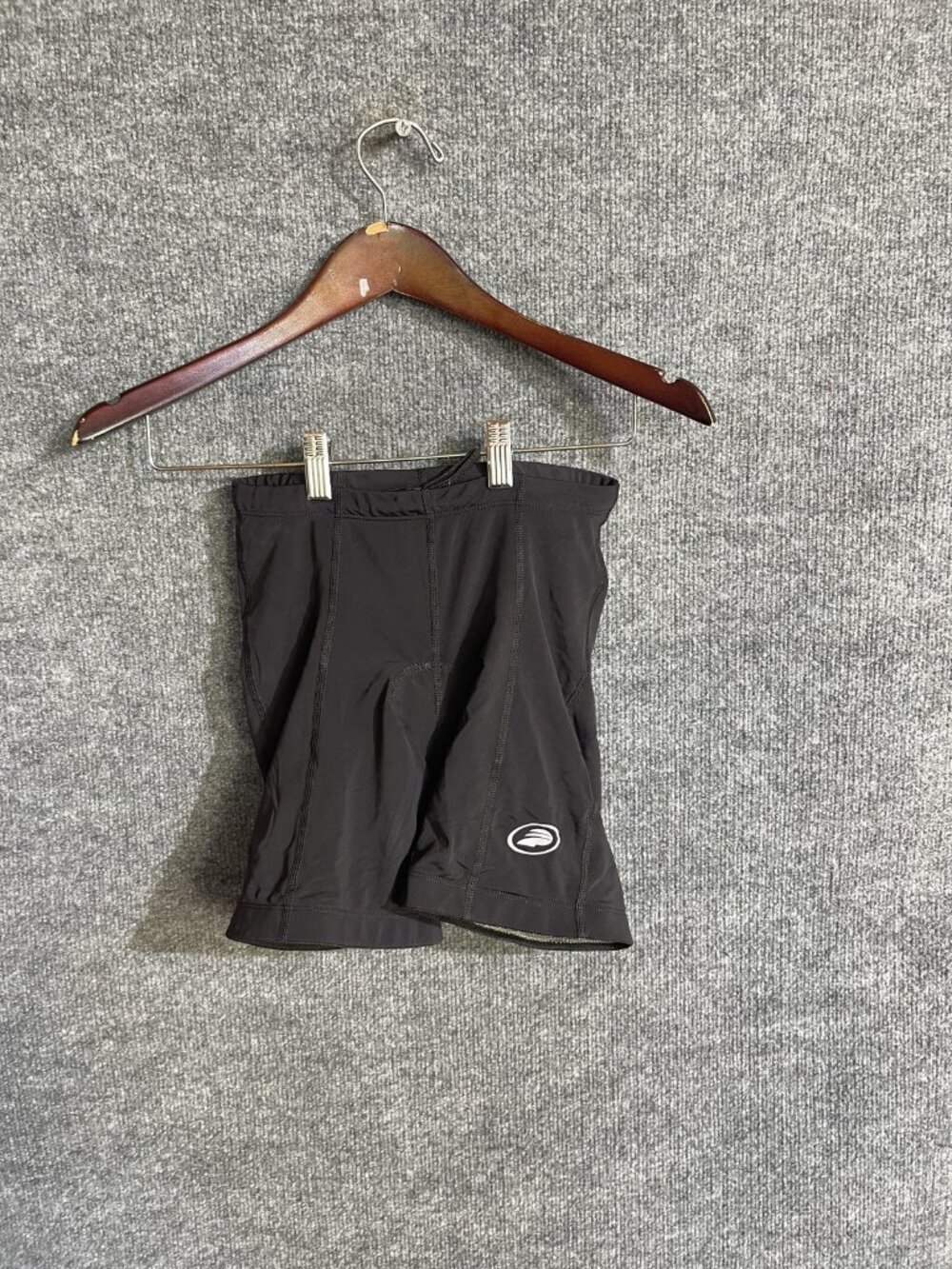 Performance Cycling Shorts Womens Small Black Padded Chamois 8 Inseam Bike USA